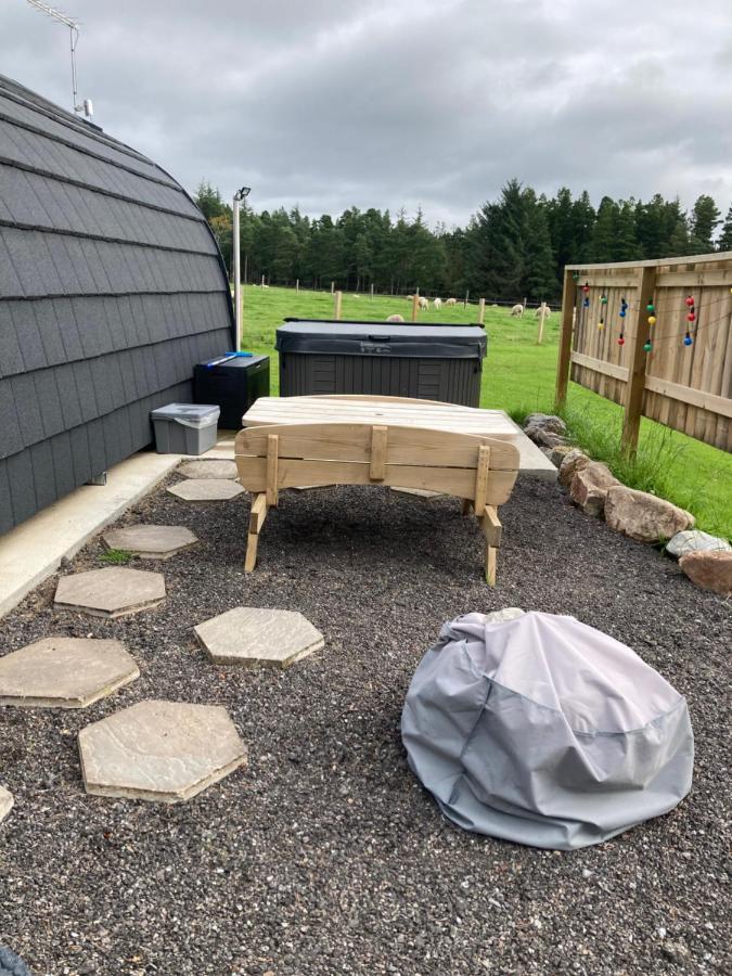 ホテル Robins Nest Glamping Pod With Hot Tub キース エクステリア 写真