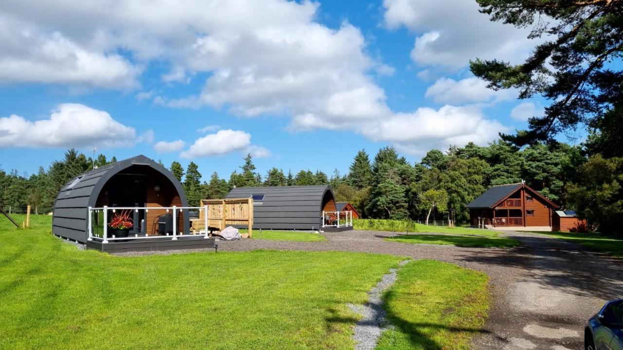 ホテル Robins Nest Glamping Pod With Hot Tub キース エクステリア 写真